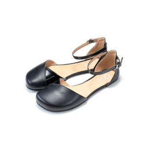 Shapen Poppy Sandalias Negras